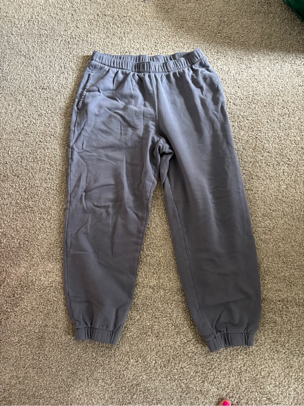 Hollister Men's Charcoal Gray Jogger Sweatpants